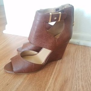 SALE-Nine West Wedges Brown